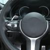 BMW Carbon Fiber M-Sport Steering Wheel Button Surround Trim