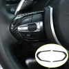 BMW Carbon Fiber M-Sport Steering Wheel Button Surround Trim