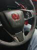 2016+ Honda Civic Carbon Fiber Steering Wheel Trim