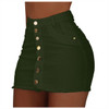 Women Jeans Skirts Bodycon Summer Mini Skirts Sexy High Waist Ladies Slim Splice Denim Shorts Beach Skirt Femme Faldas #T1G