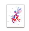 Tooth Watercolor Print Tooth / Tooth Fairy Dental Art Poster For Clinic Wall Decor Tooth Watercolor Print Tooth / Tooth Fairy Dental Art Poster For Clinic Wall Decor