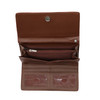 Lady Conceal RFID Blocking Multi-Card Clutch Morgan Wallet