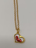 Handmade Gold 5 PC Heart Micro Necklace Set ♡ Handmade Gold 5 PC Heart Micro Necklace Set ♡