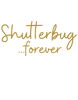 Hoodie-Unisex Shutterbug Forever (Gold Double-Sided)