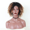 My Dear (1B/4/27 100% Remy Human Hair Non Lace Front 12" Layered Bob 250% Density Wig)