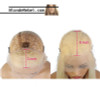 Bae 3 Ways (Silky Straight 613 Blonde 100% Remy Human Hair: Choose Cap Density Length)