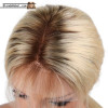 Diamond (Silky Straight 4/613 Blonde Ombre Roots 13x3 LF 100% Remy HH Wig)