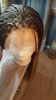 Bailey (Blonde Ombre Dark Rooted Lace Front Long Micro Braided Heat Safe Synthetic Wig)