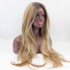 Denver (20"-28" Body Wave Ombre Rooted Blonde w/ HLs Synthetic Heat Safe Lace Front Wig)