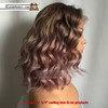 Jing (100% HH, 6" Lace Front Balayage Ombre Custom Unit & Color, 13"-15" Length ~ Custom Collection)