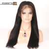 Cherie (Silky Straight Natural Black 100% Remy Human Hair 13x6 LF Wig, 8"-26" avail.)