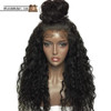 Bebe (Curly Wavy Natural Black 100% Remy Human Hair 13x6 LF Wig 12"-26" Avail.)