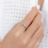 Mysterious Cubic Zirconia Ring