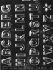Alphabet Chocolate Mold