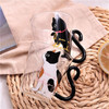 Bubbles Cat Glass Coffee Mug