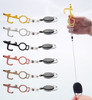 Contactless Protective Multi-Function Tool with Stretchable Carabiner Or Keychain