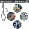 Contactless Protective Multi-Function Tool with Stretchable Carabiner Or Keychain