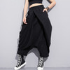 Elastic Waist Fold Trousers