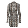 Sexy Bodycon Snake Dress