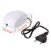 LumiParty Low Noise Oxygen Pump Efficient Aquarium Fish Tank Oxygen Pump for Fish Tank Accessories-25 EU/US PLUG