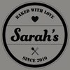 Personalized Badge Baker's Artisan Apron