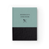 Blue and Black Personalized Cooking Journal - Ruled Line