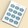 Little Pumpkin Autumn Boy Baby Shower Cupcake Toppers - DIGITAL FILES