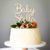 Personalized Baby Name Cake Topper
