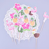 Tropical Hawaii Cupcake Toppers (Set of 24)