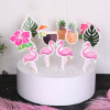 Tropical Hawaii Cupcake Toppers (Set of 24)