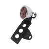 Motorcycle Horizontally Side Mount LED Tail Light Brake License Plate Bracket Taillight for Suzuki Yamaha Honda Harley Bobber Chopper