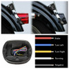 LED Tail Brake Stop Rear Turn Indicator Signal Light Lamp Taillight For Harley Softail Dyna FXDL Sportster XL FLST flasher CSV 1991-2020
