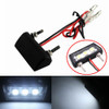 12V Universal Motorcycle License Plate White LED light Waterproof Motorcycle License Light Lamp Trailer Step Lamp