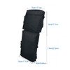 ATV UTV 4-Wheeler Universal Big Horn Fender Bag Black Waterproof Cargo Luggage Storage Pack Hunting Side Bags Zipper Pockets 600D