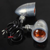Bullet Heavy Duty Motorcycle Retro Turn Signals Light Flashers Blinkers Indicators  For Harley Cruiser Cafe Racer Chopper Bobber