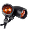Bullet Heavy Duty Motorcycle Retro Turn Signals Light Flashers Blinkers Indicators  For Harley Cruiser Cafe Racer Chopper Bobber