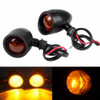 Bullet Heavy Duty Motorcycle Retro Turn Signals Light Flashers Blinkers Indicators  For Harley Cruiser Cafe Racer Chopper Bobber