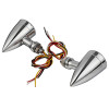 Motorcycle Flashing 3 in 1 LED Turn Signals w/Taillight Indicators Brake Blinker Light For Harley Cruiser Chopper Bobber Cafe Racer