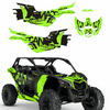 Can-Am BRP Maverick X3/X DS/ X RS 2016-2018 Graphics Kit Utv Side X Side Backgrounds Stickers Decals Custom