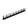 Pazoma Dirt Biker Helmets Mohawks Sticker Spikes Motorbike Rubber Stick Capacete Decoration Fire style