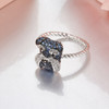 Riri 925 Sterling Silver Schnauzer Ring
