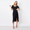 Kimono Cotton Wrap Dress