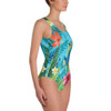 Parrot in the Tropical Beauty - One-Piece Swimsuit