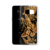 Vintage Hawaiian Print by R.Freeland Signed - Vine on Black Samsung Case