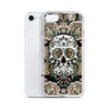 Sugar Skull - Vintage Natural Tones Cell Phone Case - Fits iPhone X and Other Sizes 5-X