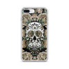 Sugar Skull - Vintage Natural Tones Cell Phone Case - Fits iPhone X and Other Sizes 5-X