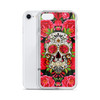 Sugar Skull- Red Vintage Cell Phone Case - Fits iPhone X and Other Sizes 5-X