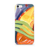 Abstraction Wave 1 - Cell Phone Case - Fits iPhone X and Other Sizes 5-X