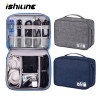 Travel Cable Organizer Waterproof Gadget Storage Bag USB Charger Holder Digital Kit Bag Electronics Devices Accessories Cases