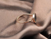 Round Rose Gold Ring